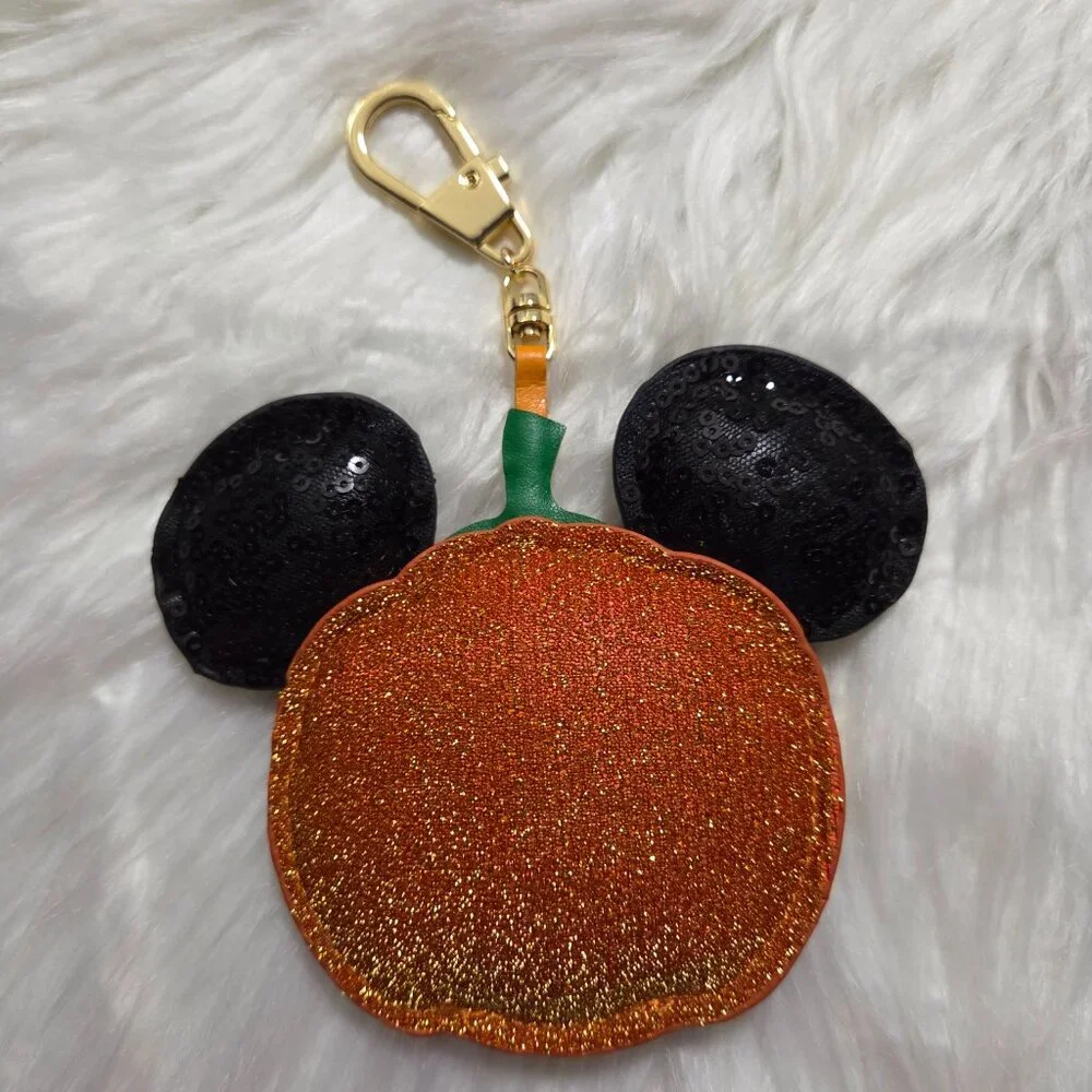 Disney x BaubleBar Pumpkin Mickey Mouse Keychain